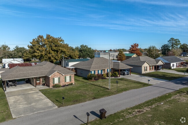 There are several different home styles for future Breaux Bridge residents to choose from.