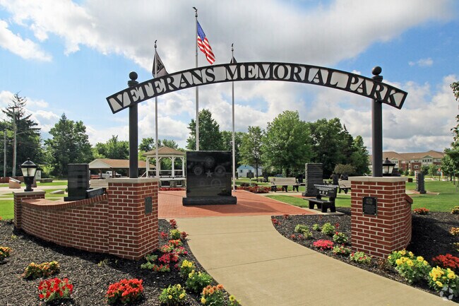 Welcome to Veterans Memorial Park in the Macedonia neighborhood.