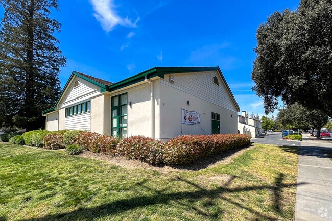 Building at Louise Van Meter Elementary School in East Los Gatos neighborhood.