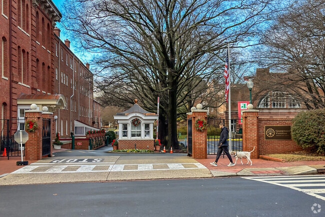 Entrance to Georgetown Visitation Preparatory School