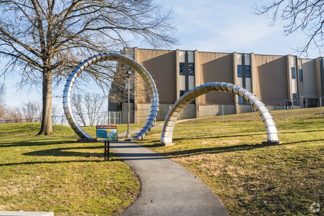 Abstract beauty in the heart of Conestoga Heights.