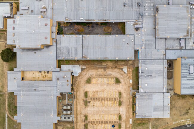 Here is a top down view of Pleasant Valley Middle School.