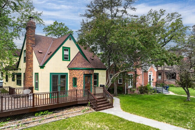 Many homes in Southside feature masonry architecture.