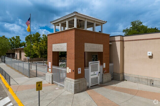 Lowell Elementary School serves the children of Albuquerque.