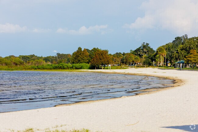 Enjoy a day at the beach at Lakefront Park in State Streets.