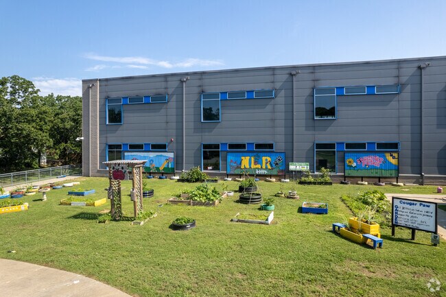 Crestwood Elementary School has a garden for students.