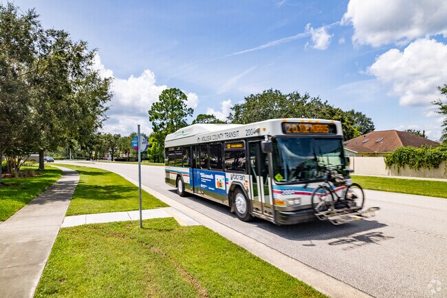 Votran buses are the public transportation in Port Orange including Tomoka Farms.