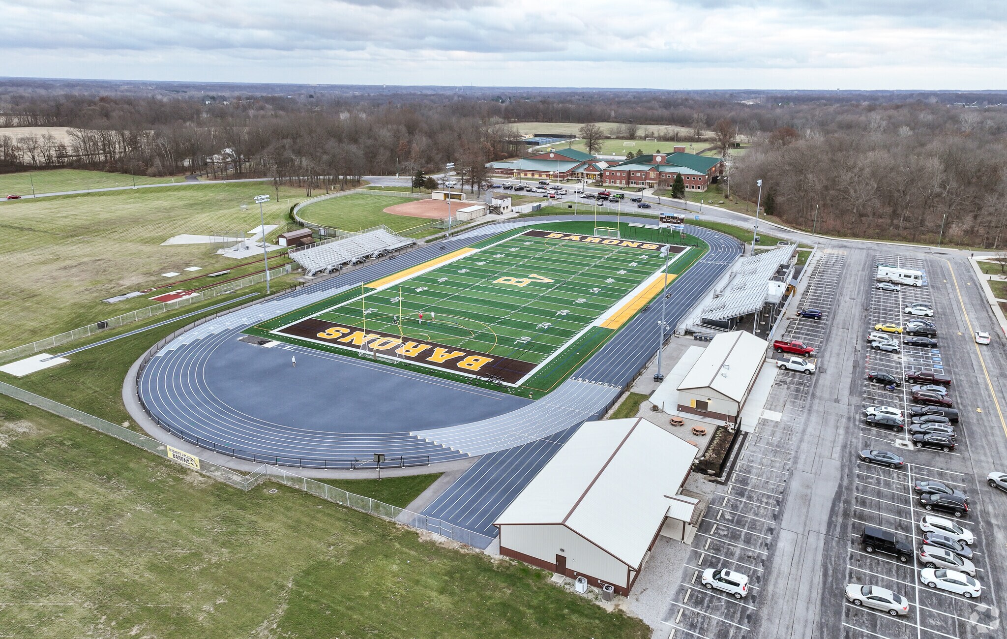Football Friday Nights are exciting at Buckeye Valley High School.