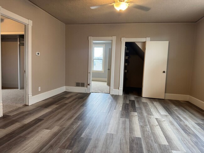 Living Room with Closet