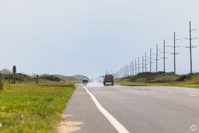 Frisco residents commute and travel the Outer Banks on Highway 12 in North Carolina.