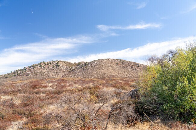Dry hills surround some parts of Temecula, making fire risk more prone.
