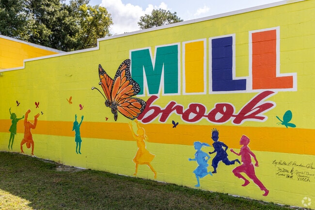 Millbrook has local artwork on display around the city.