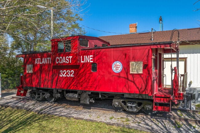 The Dundee Historic Depot train.