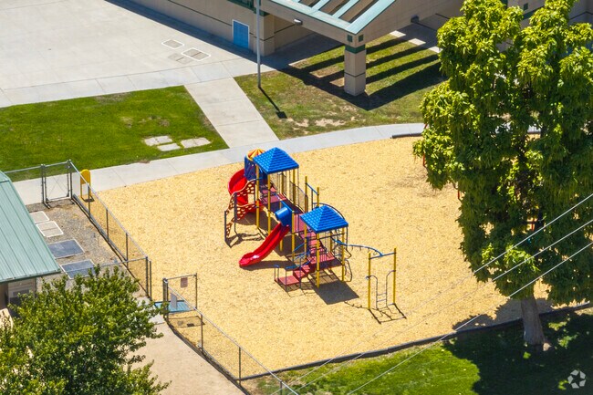 The playground at Oakhurst Elementary School in Oakhurst.