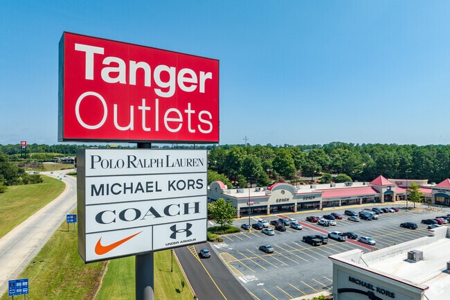 Tanger Outlets are located just off of I75 and offers many shops.