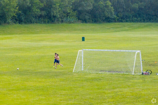 You can play soccer at Homerding Park