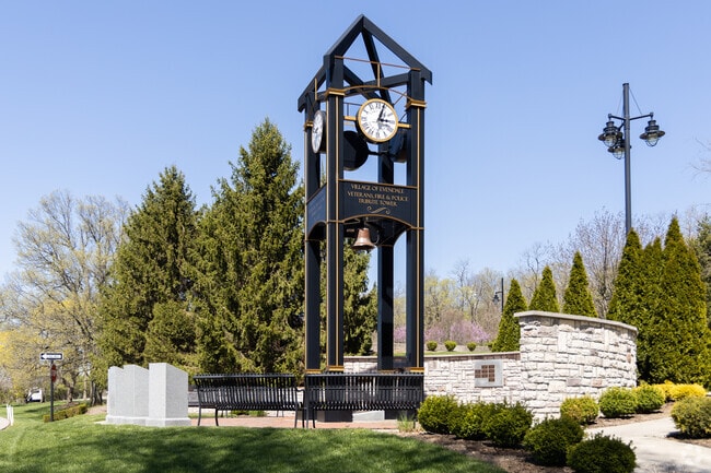 The Veteran and Public Safety Memorial Bell is in Evendale.