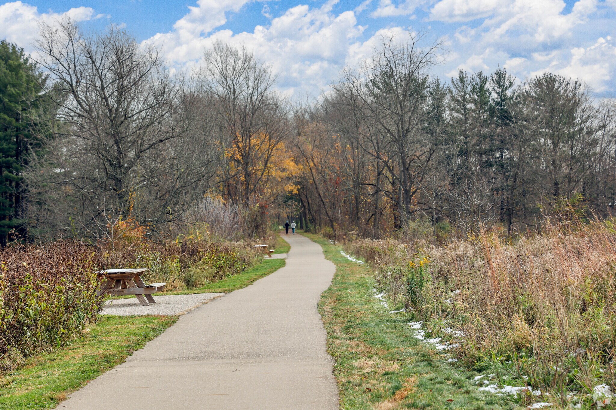 Numerous paved trails are located throughout public land, across Streetsboro.