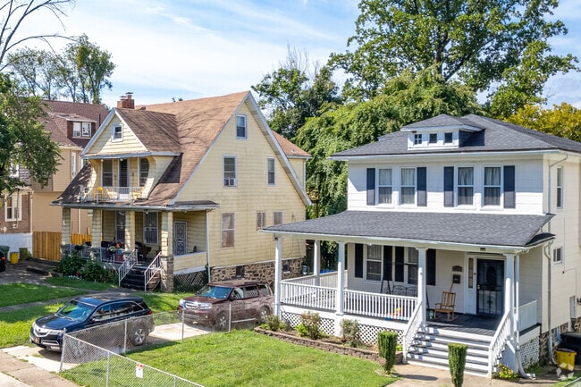 Enjoy many homes with porches to sit and talk to your neighbor.