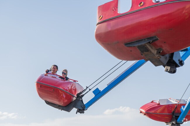 Thrill seekers from Airport Loop 322 can head over to the Abilene Mall when the fair comes to town.