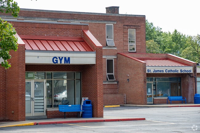 St James Catholic School offers students a gym to stay physically active.