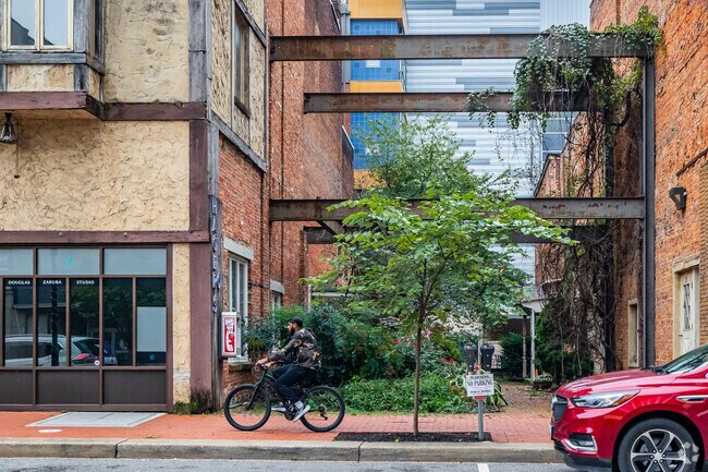 Locals of Northeast Hagerstown enjoy bike rides through the city.