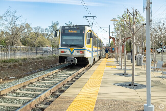 The closest light rail station is 4 miles away from The Parkway.
