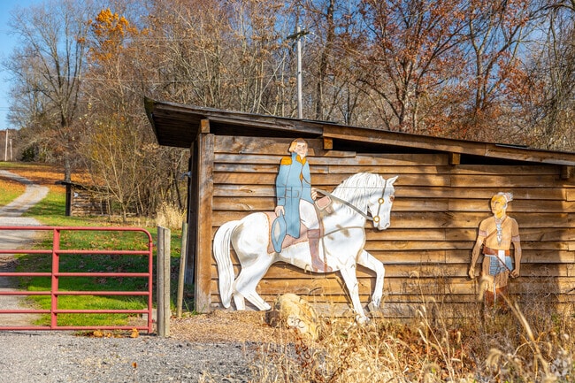 Take in the mural arts at Washington Run Park in Perry.
