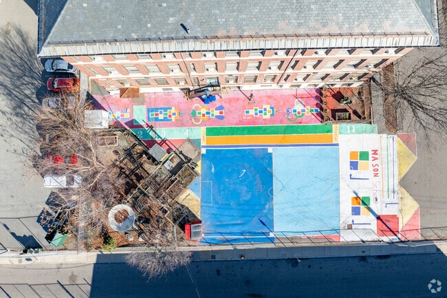 Samuel W Mason in Grove Hall provides a well-rounded education and promotes academic excellence.