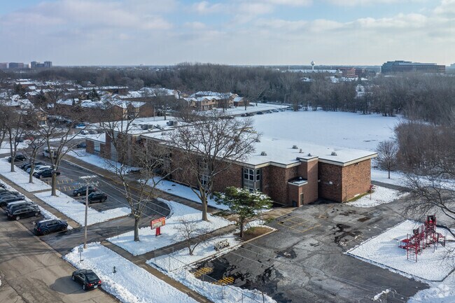 Stevenson School received an overall grade of B+.