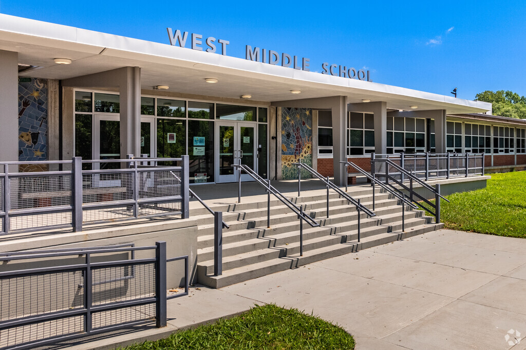 West Middle School serves the Hillcrest community.