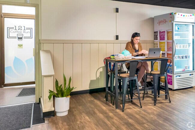 121 Coffee Run in Hill Crest offers a cozy spot for coffee lovers with outdoor seating.