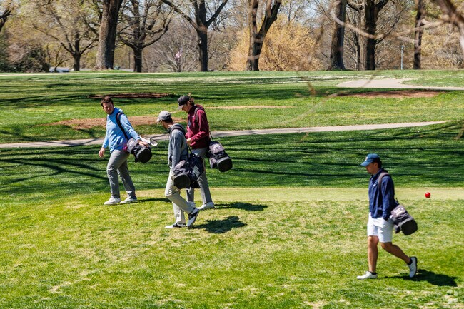 Golfers at Twin Oaks hit the links in the Southside country club.