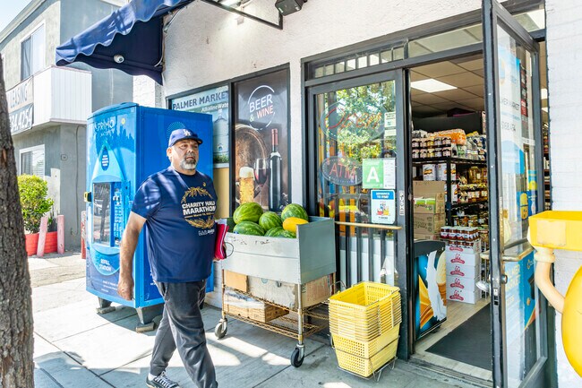 The Palmer Market in Adams Hill is a local shopping center for quick groceries or necessities.