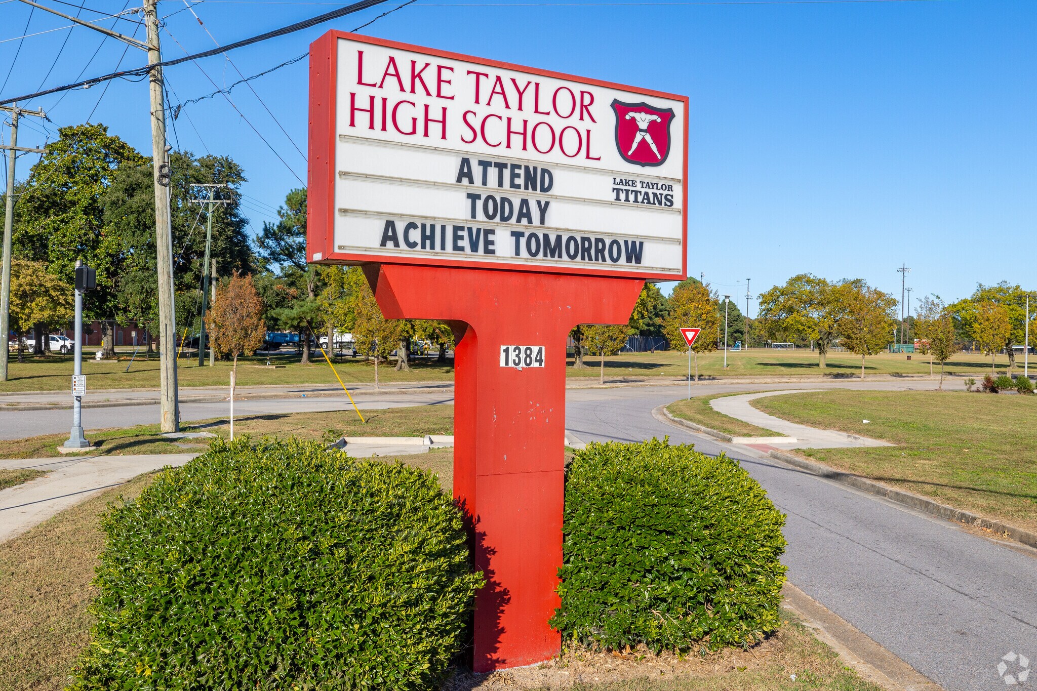 Students in grades 9-12 in Crown Point can attend Lake Taylor High School.