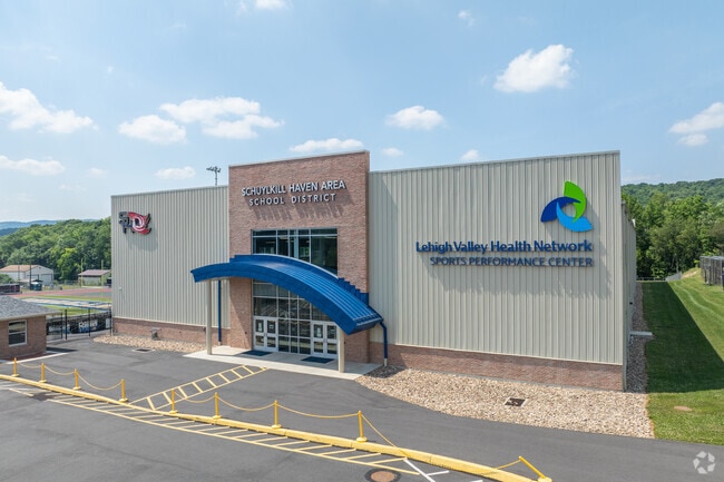 Schuylkill Haven Senior High School campus includes the Lehigh Valley Sports Center.