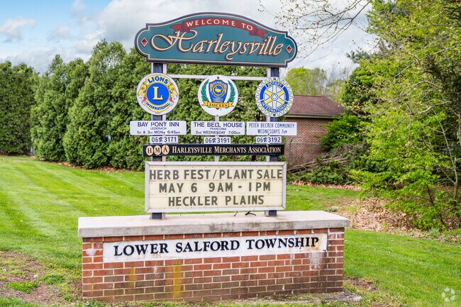 Harleysville is home to approximately 10,000 residents in Lower Salford and Franconia townships.