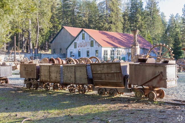 Gold mining history comes alive at Empire Mine State Historic Park in Grass Valley.