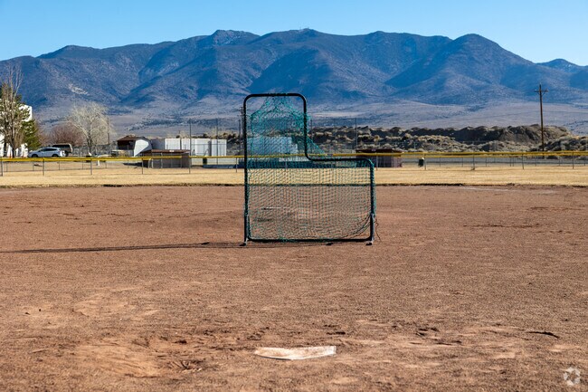 Enjoy Como Park's Ball field surrounded by Dayton's surrounding mountains.