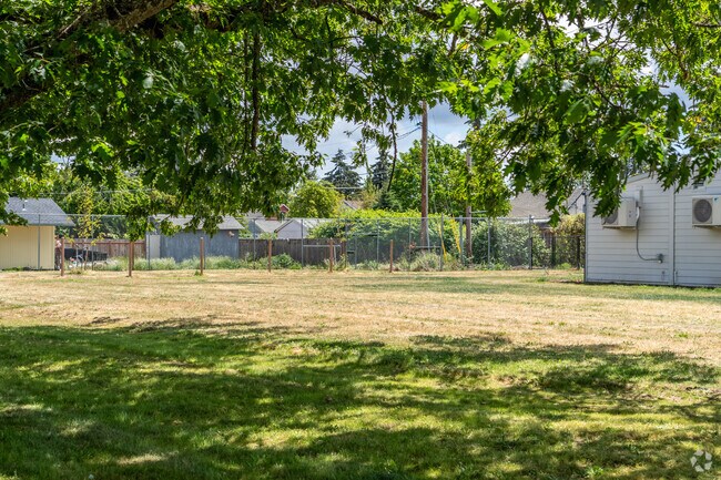 Gateways High School has a grassy field to play on in the Washburne District.