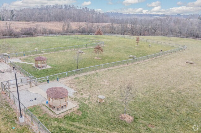 Infirmary Mound Park offers a dog park for your best friend.