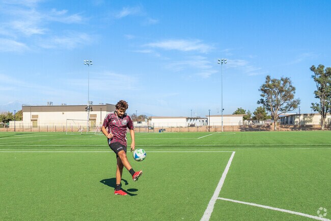 Moreno Valley Community Park near Sunnymead has expansive soccer fields.