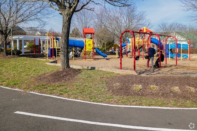 Kingsbrooke locals visit Clareybrook Park for shaded play areas.
