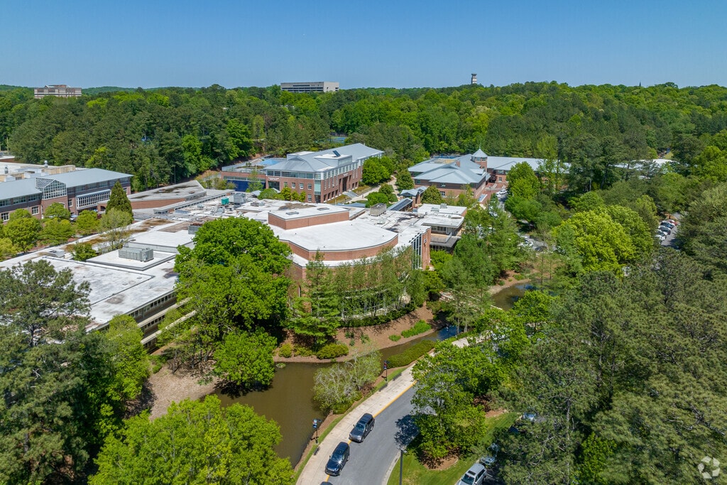 The Lovett School in the Paces neighborhood is a co-ed kindergarten through twelfth school.