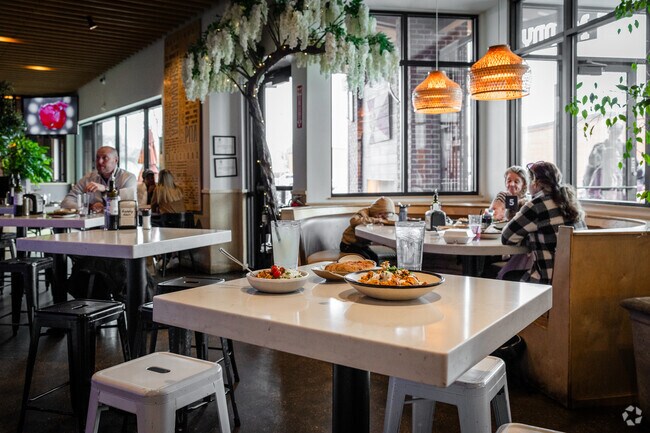 Grab a bite to eat at Meddy's near Midtown.