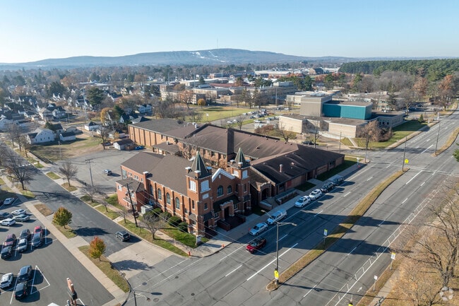 Trinity Lutheran School serves grades PK, K-8.