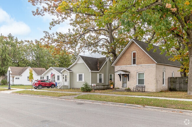 Traverse Heights contains a variety of different homes, big and small.
