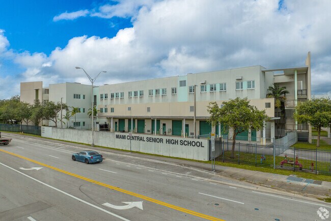 Miami Central Senior High School serves residents and neighboring areas alike.