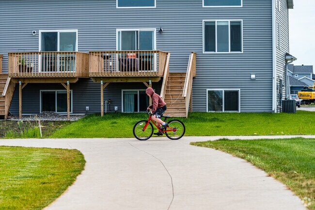 Experience the beauty of Fargo's natural scenery at Valley View Park.