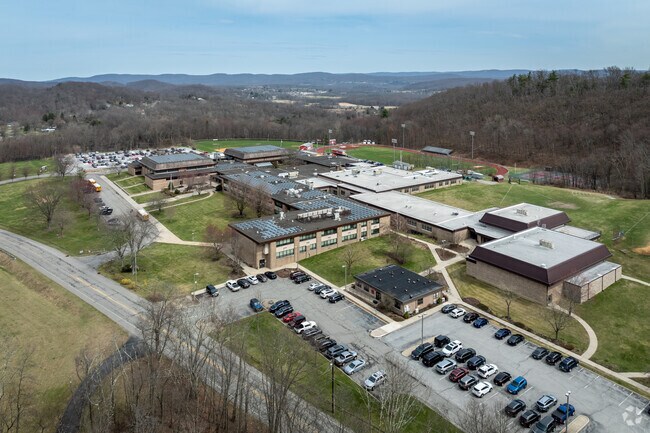 High Point Regional High School sits amid rolling hills in Sussex County.